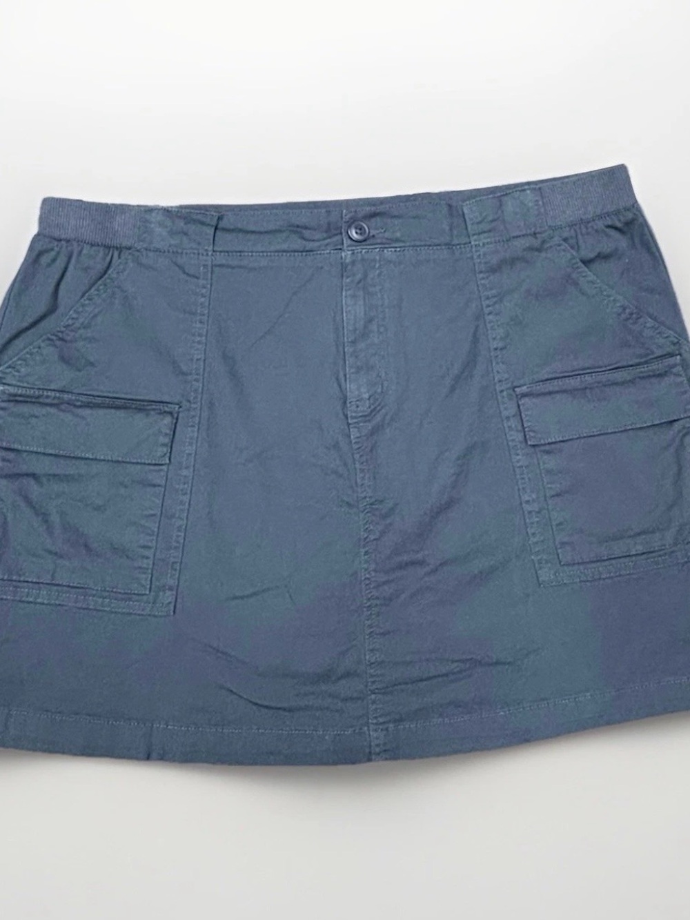 Kiwi Fresh Women's Athletic Skort Blue Size 14 Pockets Stretch Outdoor Short